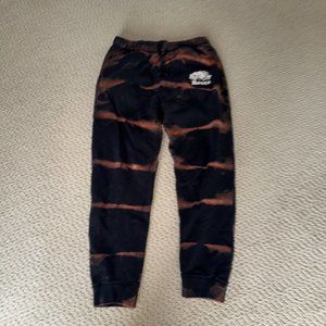 Roots Canada Beaver Canoe Sweatpants Black Dye size Small  Ladies!!